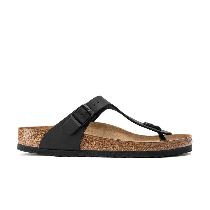 Birkenstock Gizeh Birko Flor Thong Regular Fit Sandals - Black