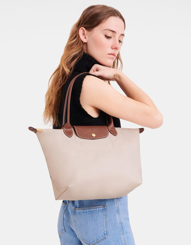 Longchamp Le Pliage Original Medium Handbag Paper