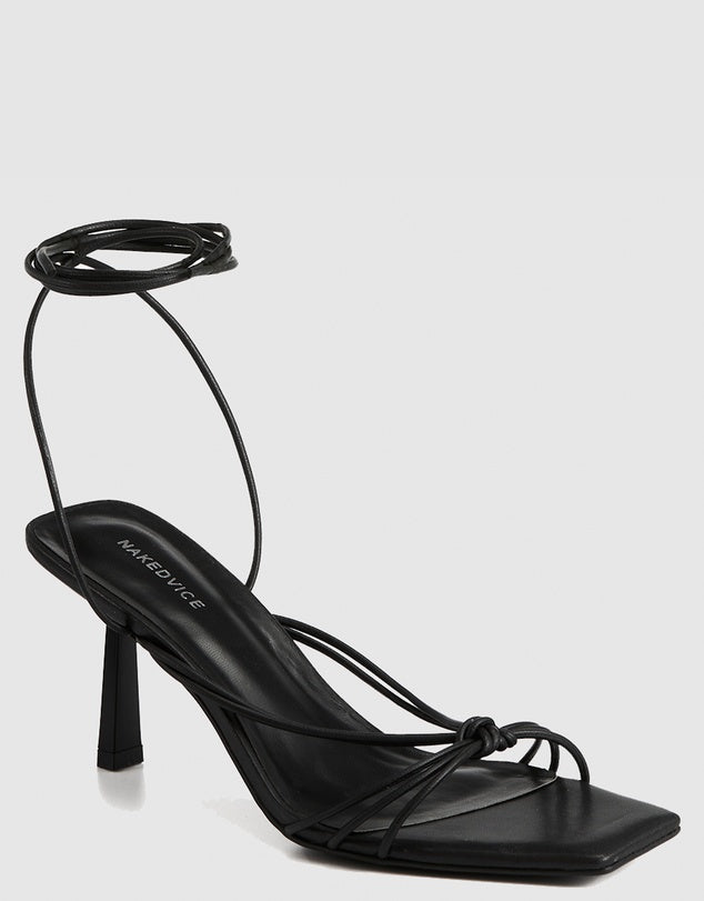 Nakedvice Women's The Naya Black Heel Heels - Black