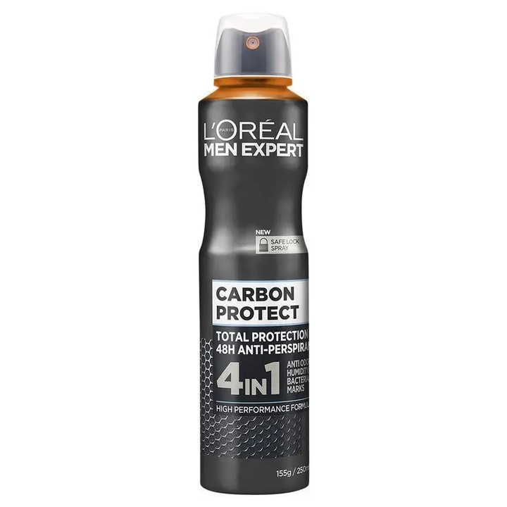 L'oreal Paris Men Expert 250ml Antiperspirant 5 in 1 Carbon Protect 250ml