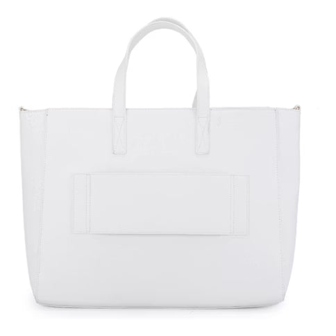 Kate Hill Travel Tote with Shoulder Strap White KH271W