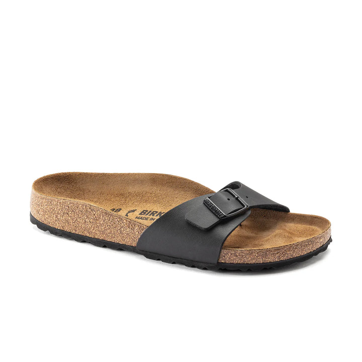 Birkenstock Madrid Birko Flor Narrow Fit Sandals - Black