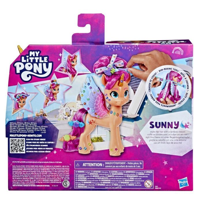 My Little Pony Ribbon Hairstyles Sunny Starscout
