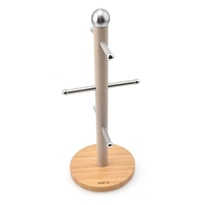 Porto Zest Iron Mug Tree Cup Holder Organiser Rack