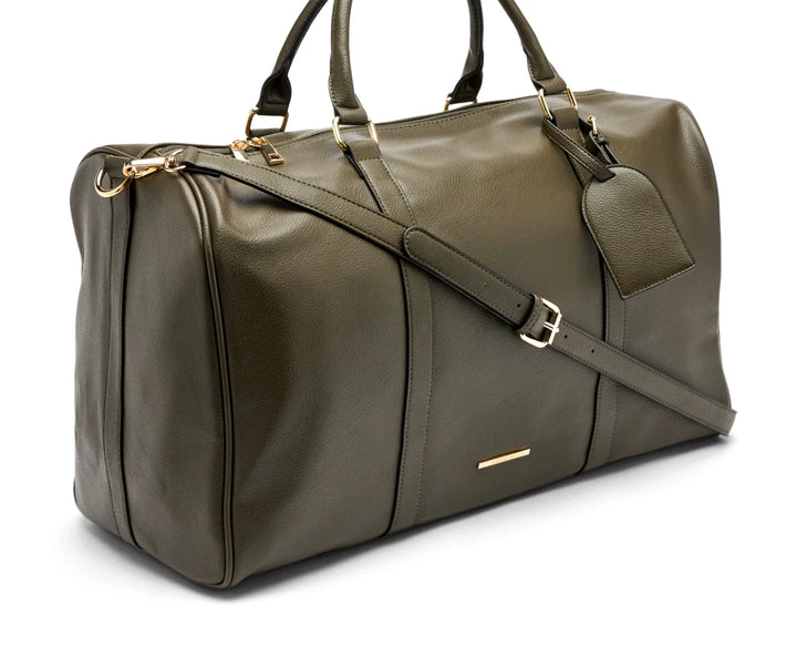 Tony Bianco Women's Denver Nylon Hold All Weekender Bag - Khaki