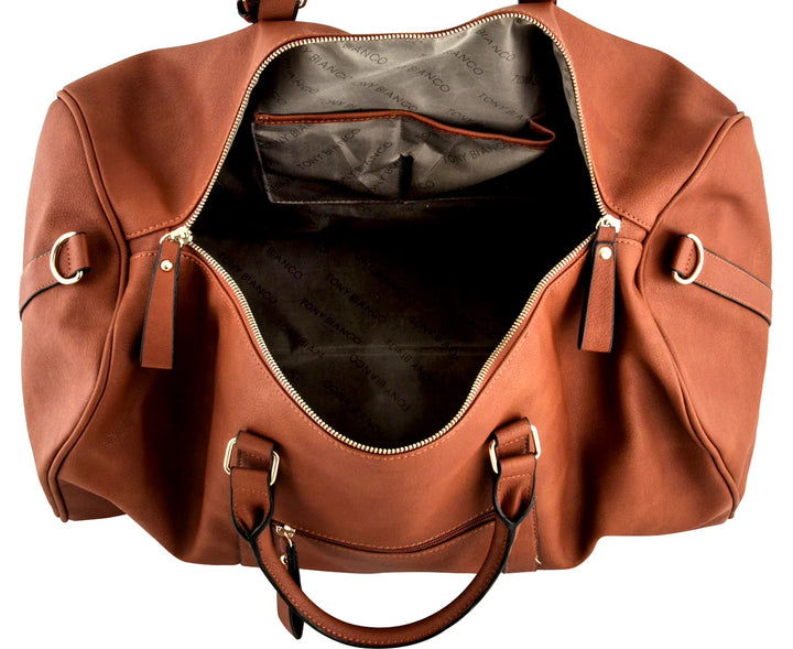 Tony Bianco Harper Weekender Bag Tan