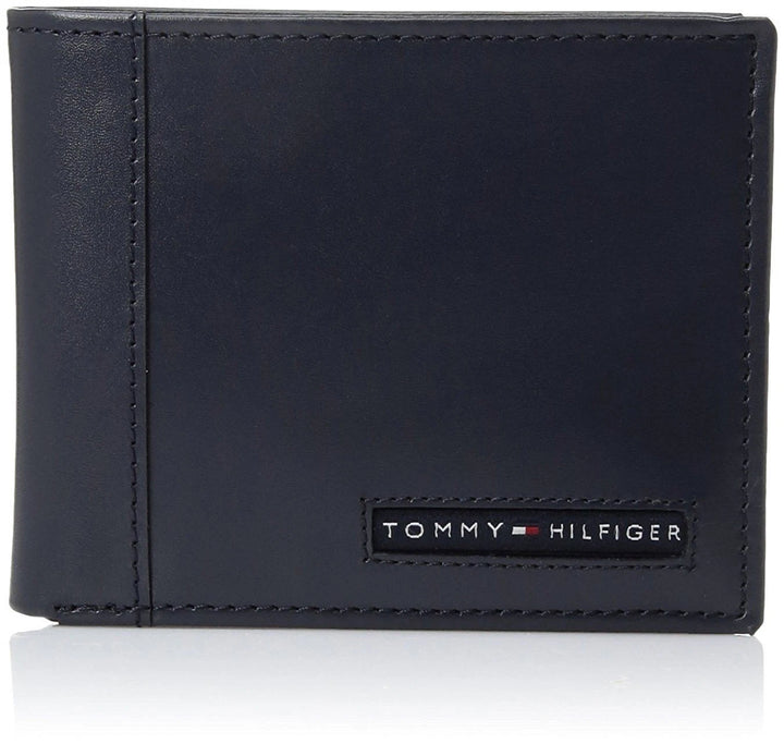 Tommy Hilfiger Leather Wallet Navy in Gift Box 31TL22X063