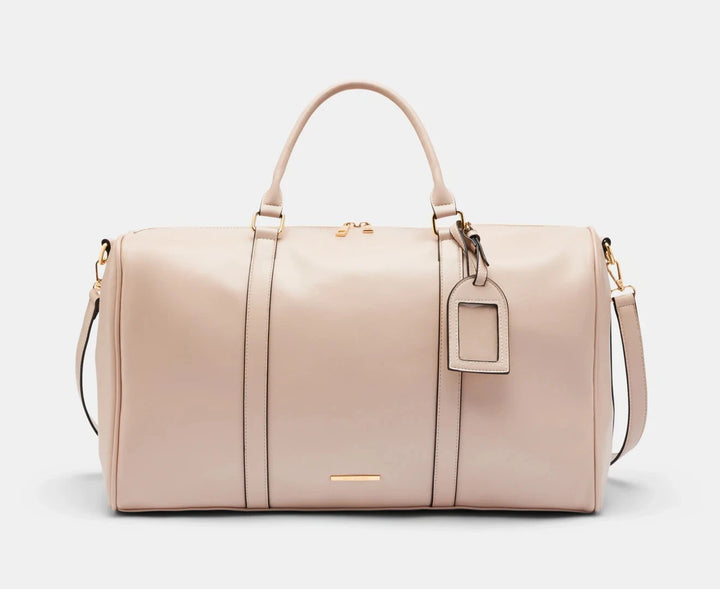 Tony Bianco Harper Weekender Bag Light Grey
