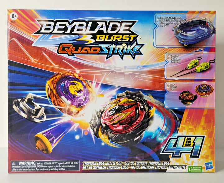 Beyblade Burst QuadStrike Thunder Edge Battle Set