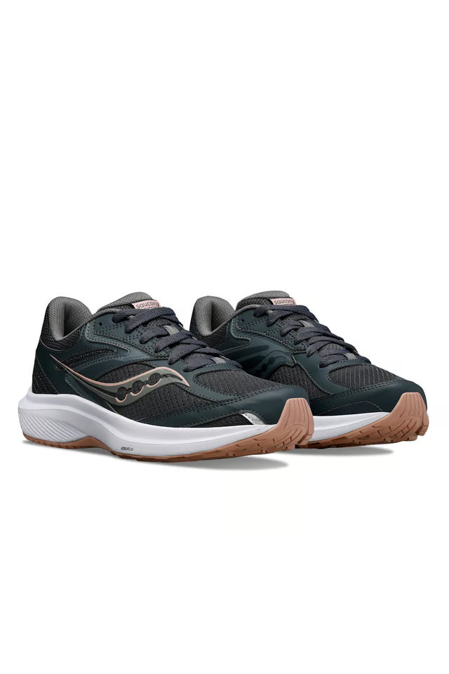 Saucony Women's Cohesion 17 Wide Trainers - Shadow Lotus