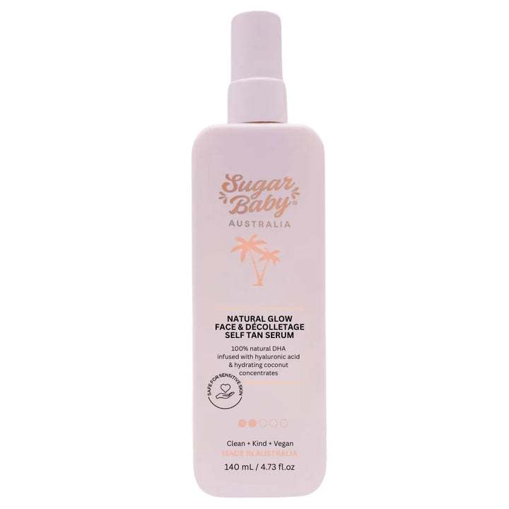 2X Sugar Baby Good To Glow Natural Glow Face & Decolletage Self Tan Serum 140ml