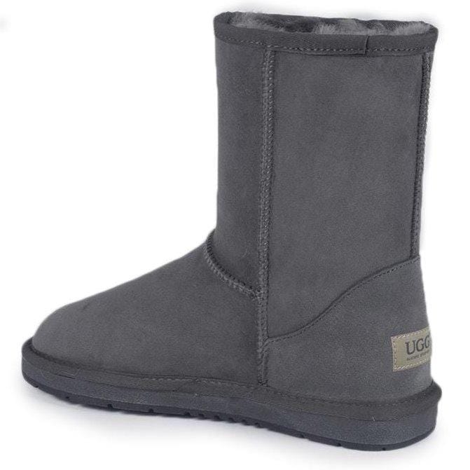 UGG Unisex Short Classic Water Resistant High Top Boots Grey