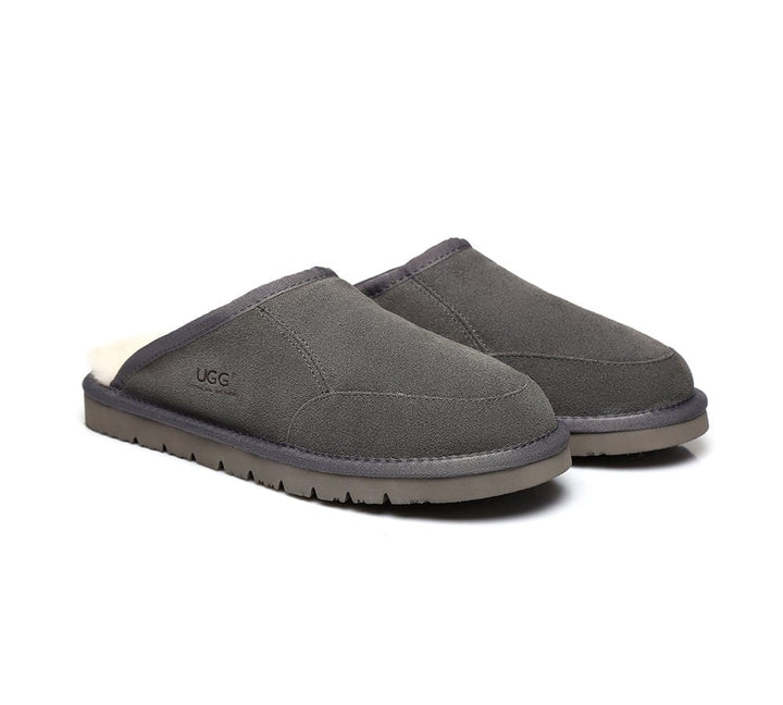 UGG Unisex Bred Slipper Grey